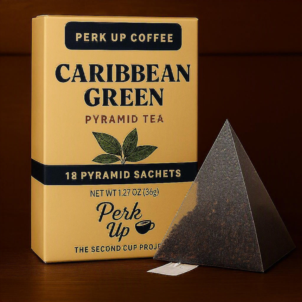 Caribbean Green Pyramid Tea