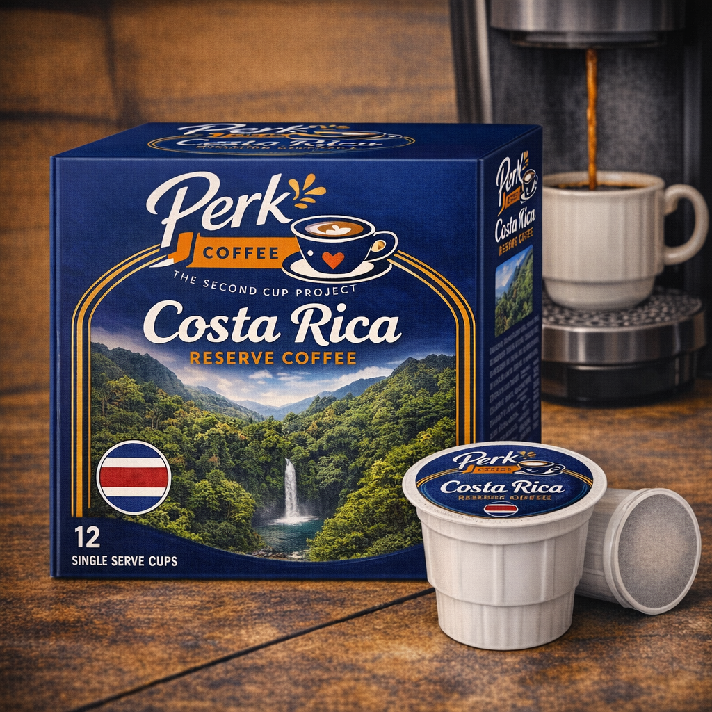 COSTA RICA RESERVE COFFEE, SINGLE SERVE