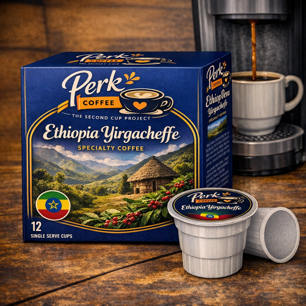 Ethiopia Yirgacheffe Single Serve k-cup