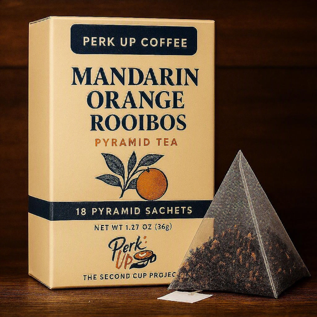 Mandarin Orange Rooibos Pyramid Tea