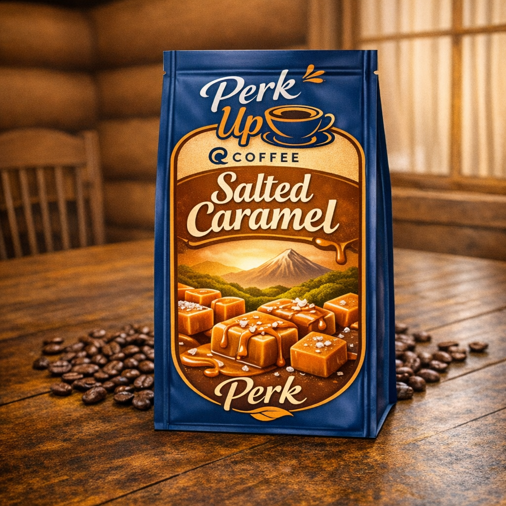 Salted Caramel Flavored Coffee